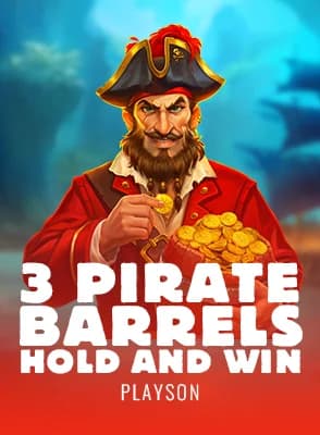 3 Pirate Barrels: Hold and Win