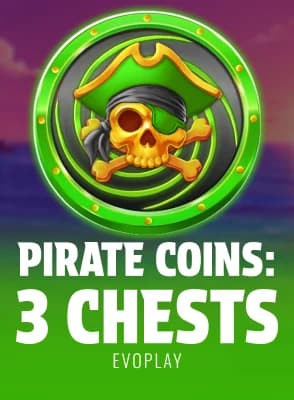 Pirate Coins: 3 Chests