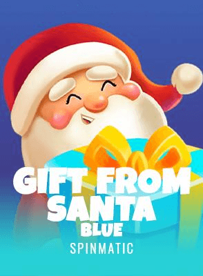 Gift From Santa Blue