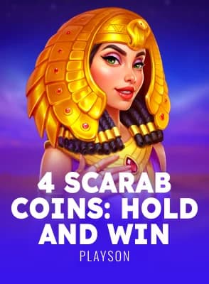 4 Scarab Coins: Hold and Win